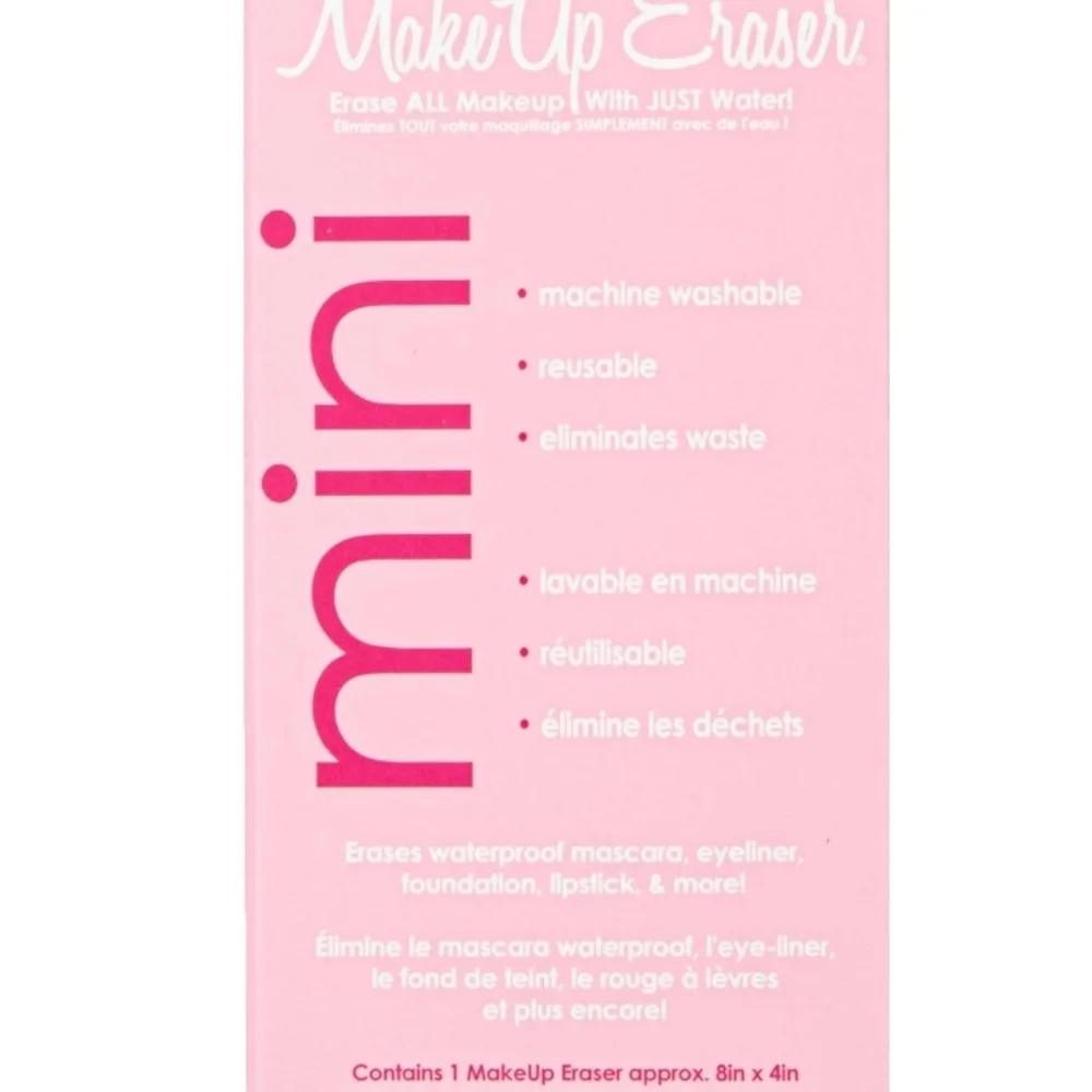 MakeUp Eraser effortlessly remove